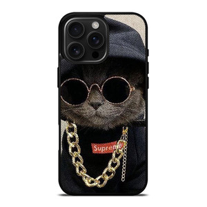 SUPREME SWAG CAT iPhone 16 Pro Max Case Cover SUPREME SWAG CAT iPhone 16 Pro Max Case Cover