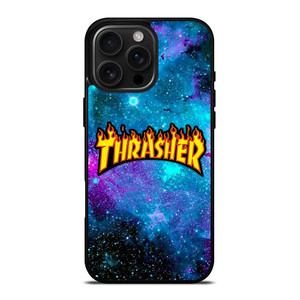 THRASHER SKATEBOARD NEBULA iPhone 16 Pro Max Case Cover