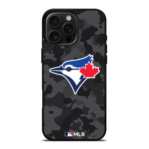 TORONTO BLUE JAYS BASEBALL BLACK CAMO iPhone 16 Pro Max Case Cover