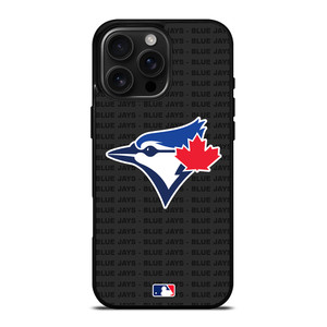 TORONTO BLUE JAYS BASEBALL BLACK iPhone 16 Pro Max Case Cover