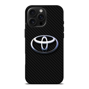 TOYOTA MOTOR CARBON FIBER iPhone 16 Pro Max Case Cover