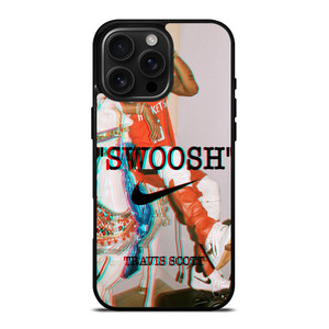 TRAVIS SCOTT NIKE SWOOSH iPhone 16 Pro Max Case Cover
