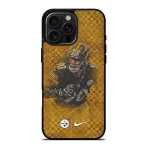 TRENT JORDAN WATT 90 PITTSBURGH STEELERS iPhone 16 Pro Max Case Cover TRENT JORDAN WATT 90 PITTSBURGH STEELERS iPhone 16 Pro Max Case Cover