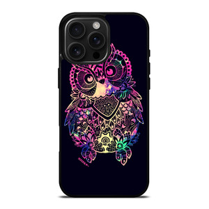 TRIBAL OWL ART iPhone 16 Pro Max Case Cover
