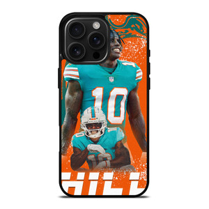TYREEK HILL MIAMI DOLPHINS NFL iPhone 16 Pro Max Case Cover TYREEK HILL MIAMI DOLPHINS NFL iPhone 16 Pro Max Case Cover