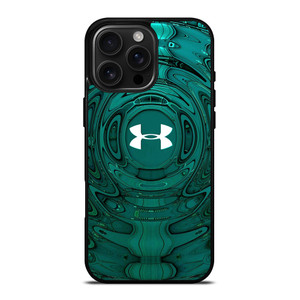UNDER ARMOUR LOGO LIQUID GREEN iPhone 16 Pro Max Case Cover