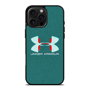 UNDER ARMOUR LOGO WHITE RED iPhone 16 Pro Max Case Cover