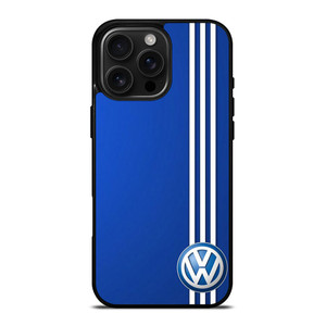 VOLKSWAGEN BLUE STRIPE LOGO iPhone 16 Pro Max Case Cover VOLKSWAGEN BLUE STRIPE LOGO iPhone 16 Pro Max Case Cover