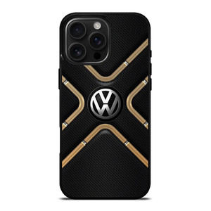 VOLKSWAGEN VW LOGO CARBON ICON iPhone 16 Pro Max Case Cover VOLKSWAGEN VW LOGO CARBON ICON iPhone 16 Pro Max Case Cover