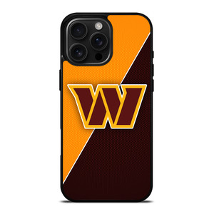 WASHINGTON COMMANDERS NFL FOOTBALL LOGO iPhone 16 Pro Max Case Cover
