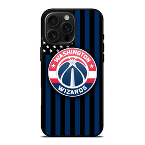 WASHINGTON WIZARDS NBA USA FLAG iPhone 16 Pro Max Case Cover
