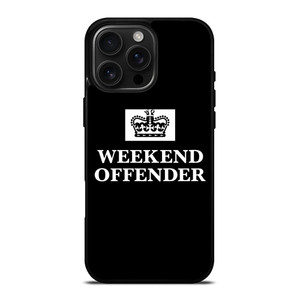 WEEKEND OFFENDER LOGO iPhone 16 Pro Max Case Cover