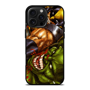 WOLVERINES VS HULK iPhone 16 Pro Max Case Cover