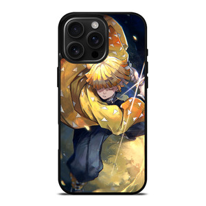 ZENITSU AGATSUMA DEMON SLAYER ANIME iPhone 16 Pro Max Case Cover
