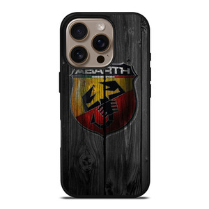 ABARTH CAR WOODEN LOGO iPhone 16 Pro Case Cover ABARTH CAR WOODEN LOGO iPhone 16 Pro Case Cover