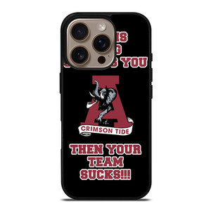 ALABAMA CRIMSON TIDE FANS iPhone 16 Pro Case Cover ALABAMA CRIMSON TIDE FANS iPhone 16 Pro Case Cover