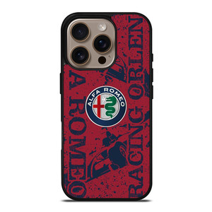 ALFA ROMEO LOGO ART CAR ICON iPhone 16 Pro Case Cover