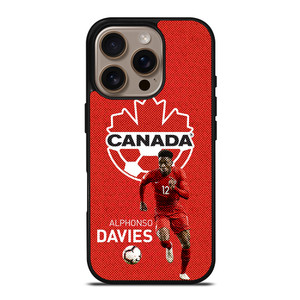 ALPHONSO DAVIES CANADA MENS SOCCER NATIONAL TEAM iPhone 16 Pro Case Cover