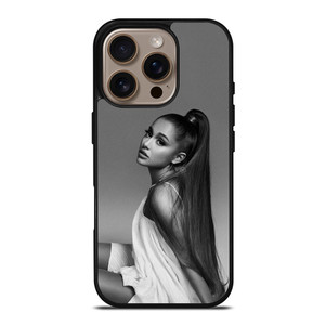 ARIANA GRANDE BLACK AND WHITE iPhone 16 Pro Case Cover ARIANA GRANDE BLACK AND WHITE iPhone 16 Pro Case Cover
