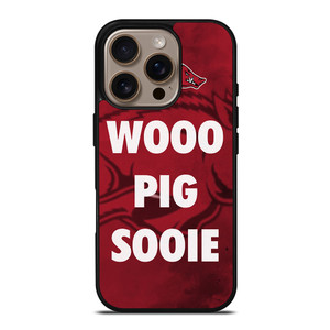 ARKANSAS RAZORBACKS WOO PIG SOOIE iPhone 16 Pro Case Cover ARKANSAS RAZORBACKS WOO PIG SOOIE iPhone 16 Pro Case Cover