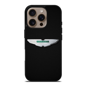 ASTON MARTIN CARBON FIBER iPhone 16 Pro Case Cover