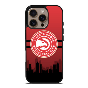 ATLANTA HAWKS NBA SKYLINE iPhone 16 Pro Case Cover