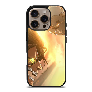ATTACK ON TITAN EREN VS REINER iPhone 16 Pro Case Cover ATTACK ON TITAN EREN VS REINER iPhone 16 Pro Case Cover