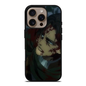 ATTACK ON TITAN LEVI ACKERMAN FIGHT iPhone 16 Pro Case Cover ATTACK ON TITAN LEVI ACKERMAN FIGHT iPhone 16 Pro Case Cover