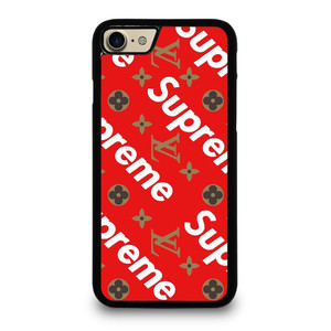 LOUIS VUITTON X SUPREME RED iPhone 7 / 8 Case Cover LOUIS VUITTON X SUPREME RED iPhone 7 / 8 Case Cover