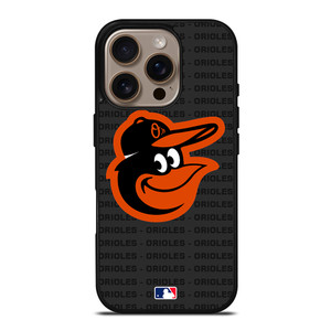 BALTIMORE ORIOLES BASEBALL BLACK iPhone 16 Pro Case Cover BALTIMORE ORIOLES BASEBALL BLACK iPhone 16 Pro Case Cover
