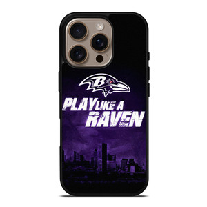 BALTIMORE RAVENS WORD iPhone 16 Pro Case Cover