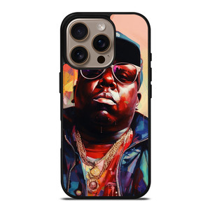 BIGGIE SMALL NOTORIOUS BIG RAPPER ART iPhone 16 Pro Case Cover