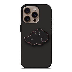 BLACK AKATSUKI iPhone 16 Pro Case Cover
