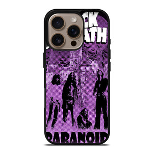 BLACK SABBATH ROCK BAND PARANOID iPhone 16 Pro Case Cover BLACK SABBATH ROCK BAND PARANOID iPhone 16 Pro Case Cover