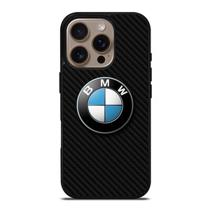 BMW LOGO CARBON FIBER iPhone 16 Pro Case Cover BMW LOGO CARBON FIBER iPhone 16 Pro Case Cover