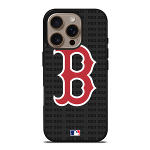 BOSTON RED SOX BASEBALL BLACK iPhone 16 Pro Case Cover BOSTON RED SOX BASEBALL BLACK iPhone 16 Pro Case Cover