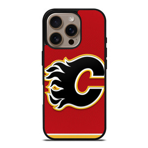 CALGARY FLAMES NHL HOCKEY TEAM LOGO iPhone 16 Pro Case Cover