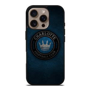CHARLOTTE FC SOCCER MLS iPhone 16 Pro Case Cover