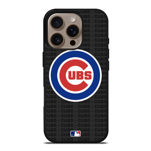 CHICAGO CUBS BASEBALL BLACK iPhone 16 Pro Case Cover CHICAGO CUBS BASEBALL BLACK iPhone 16 Pro Case Cover