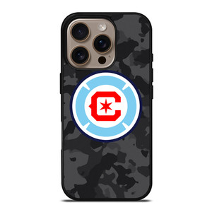 CHICAGO FIRE MLS BLACK CAMO iPhone 16 Pro Case Cover