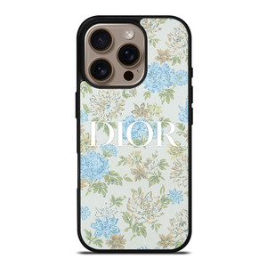 CHRISTIAN DIOR LOGO FLORAL iPhone 16 Pro Case Cover CHRISTIAN DIOR LOGO FLORAL iPhone 16 Pro Case Cover