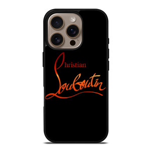 CHRISTIAN LOUBOUTIN RED LOGO iPhone 16 Pro Case Cover CHRISTIAN LOUBOUTIN RED LOGO iPhone 16 Pro Case Cover
