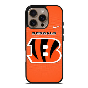 CINCINNATI BENGALS NFL FOOTBALL NIKE iPhone 16 Pro Case Cover CINCINNATI BENGALS NFL FOOTBALL NIKE iPhone 16 Pro Case Cover