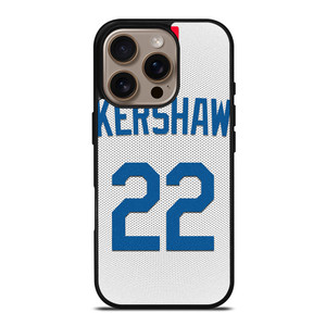CLAYTON KERSHAW LOS ANGELES DODGERS iPhone 16 Pro Case Cover