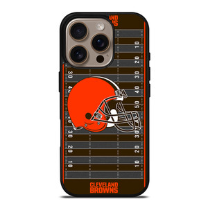 CLEVELAND BROWNS FOOTBALL FIELD iPhone 16 Pro Case Cover