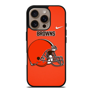CLEVELAND BROWNS NFL FOOTBALL NIKE iPhone 16 Pro Case Cover CLEVELAND BROWNS NFL FOOTBALL NIKE iPhone 16 Pro Case Cover