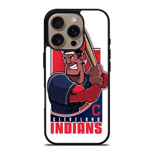 CLEVELAND INDIANS LOGO BASEBALL ICON iPhone 16 Pro Case Cover CLEVELAND INDIANS LOGO BASEBALL ICON iPhone 16 Pro Case Cover