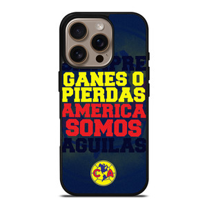 CLUB AMERICA FOOTBALL FANS QUOTE iPhone 16 Pro Case Cover