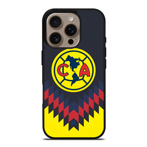 CLUB AMERICA MEXICO AZULCREMA AGUILAZ LOGO iPhone 16 Pro Case Cover
