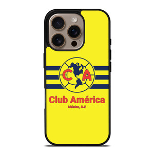 CLUB DE FUTBOL AMERICA iPhone 16 Pro Case Cover CLUB DE FUTBOL AMERICA iPhone 16 Pro Case Cover